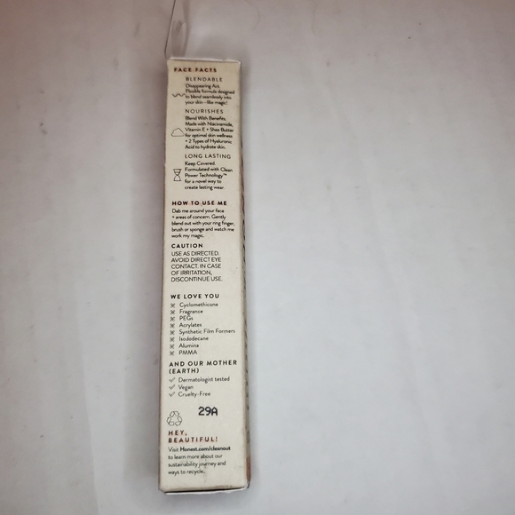 HONEST BEAUTY FRESH FLEX CONCEALER Toffee Tan - Picture 3 of 4